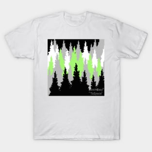 Agender Pride Forest T-Shirt